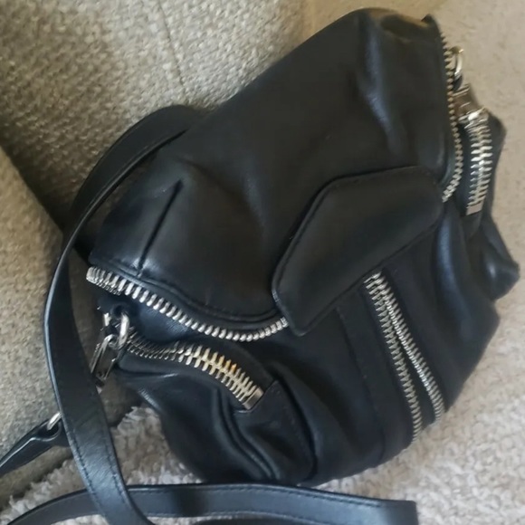 Alexander Wang Mini Marti Black Backpack Crossbody Bag - Picture 10 of 13